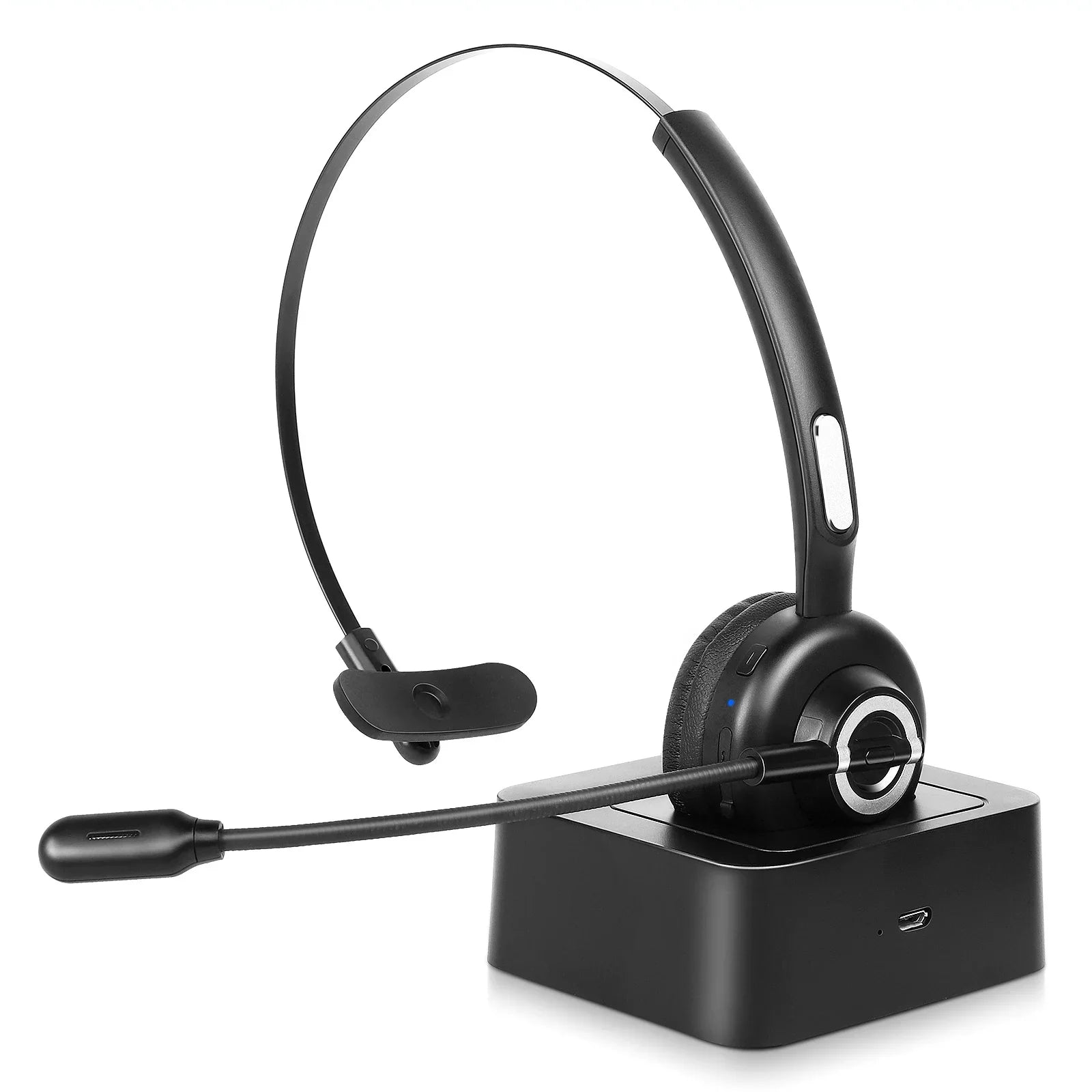 Realme Mute Cell with Charging Mic Comfortable Headset Isolation With with Base Function UX-M97 Wireless Bluetooth Dock for Microphone, Headset, Headset Wireless Charging Noise Phone X3