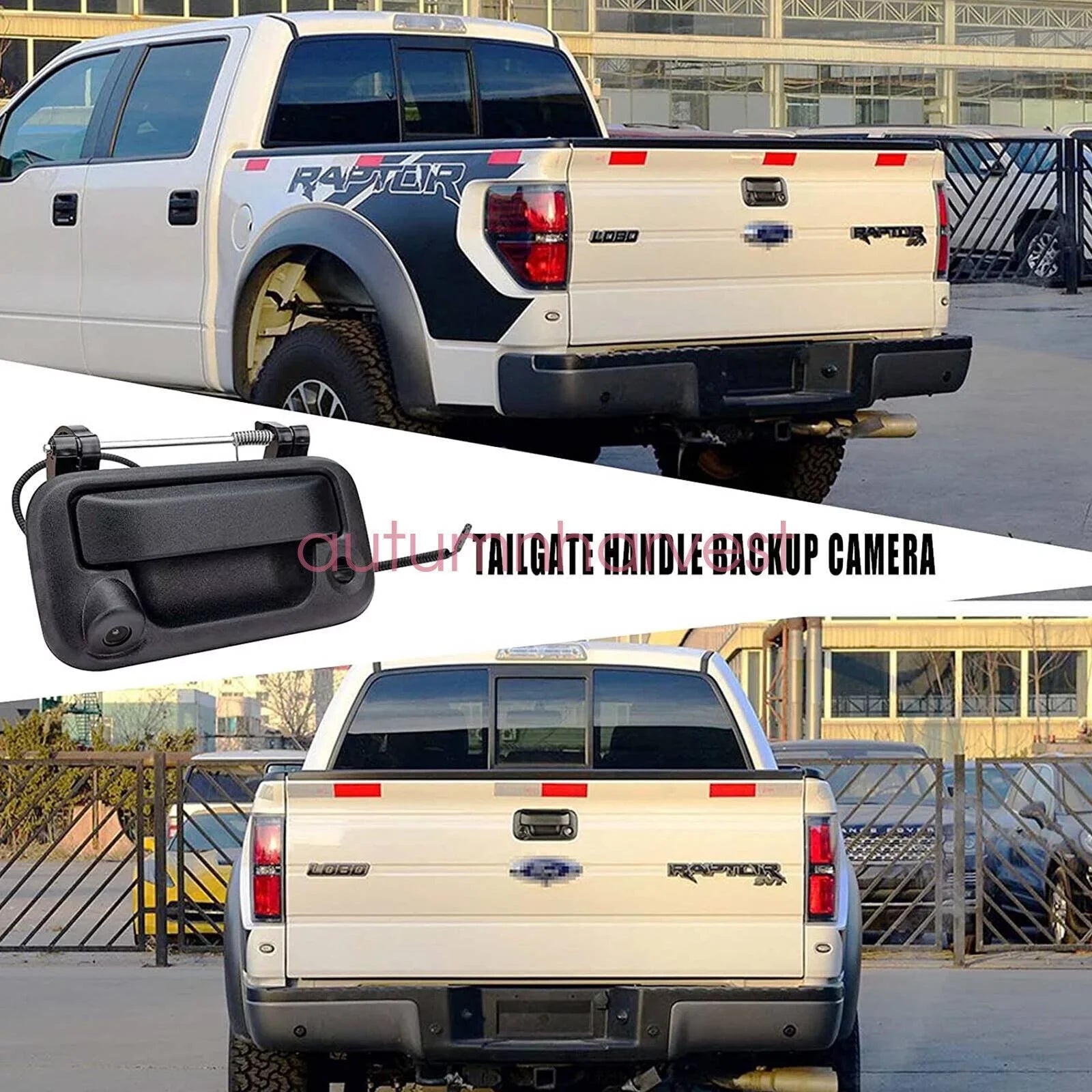 Camera Camera Tailgate Handle View with Backup Rear for F150/F250/F350/F450