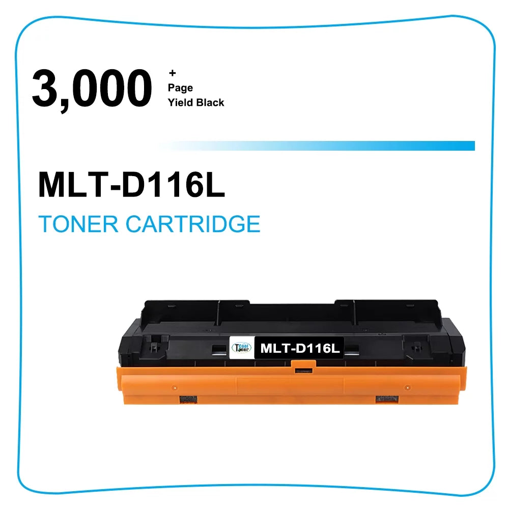 (Black, MLTD116L SL-M2825DW Toner Cool D116L Compatible 6 for Pack) SL-M2625D SL-M2835DW 116L MLT-D116L Toner