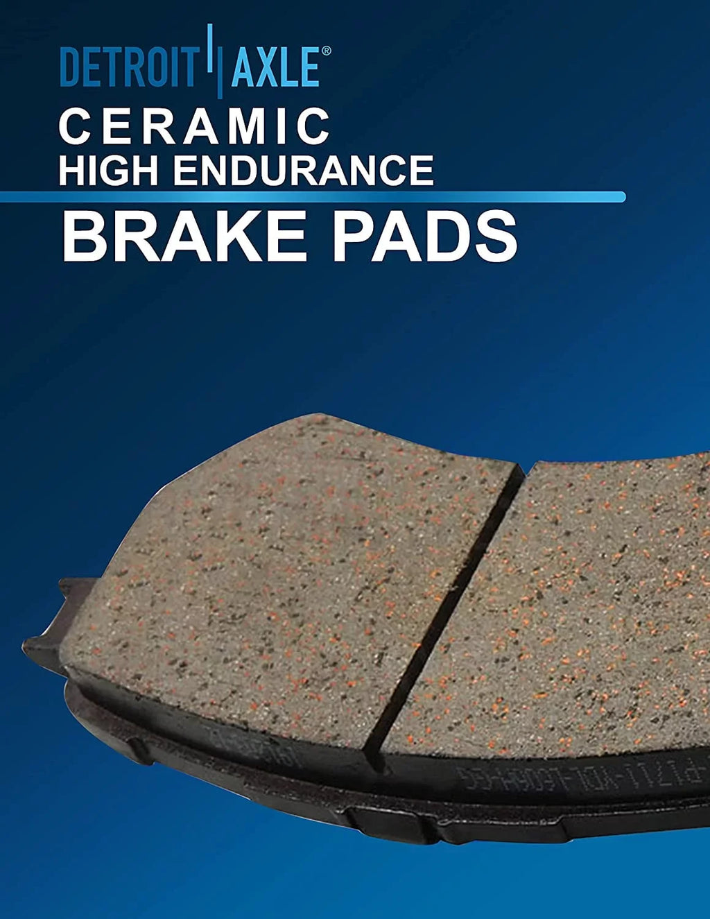 Tahoe GMC Silverado Pads: Brake Rotors Ceramic Replacement Axle Kit Savana Express Front Suburban Yukon Chevy Avalanche 12" for Rotor Disc Brake Sierra Brakes Detroit - 1500