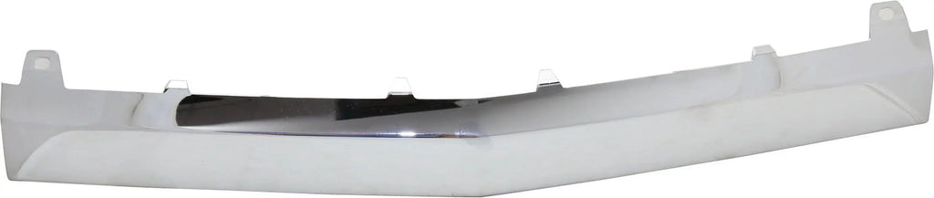 Benz Bumper Mercedes Center 2015 Trim Compatible 2015-2018 C300 Chrome C400 Front, With