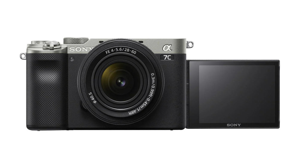 FE a7C Lens with (Silver) Bundle Alpha Camera Mirrorless Essentials 28-60mm