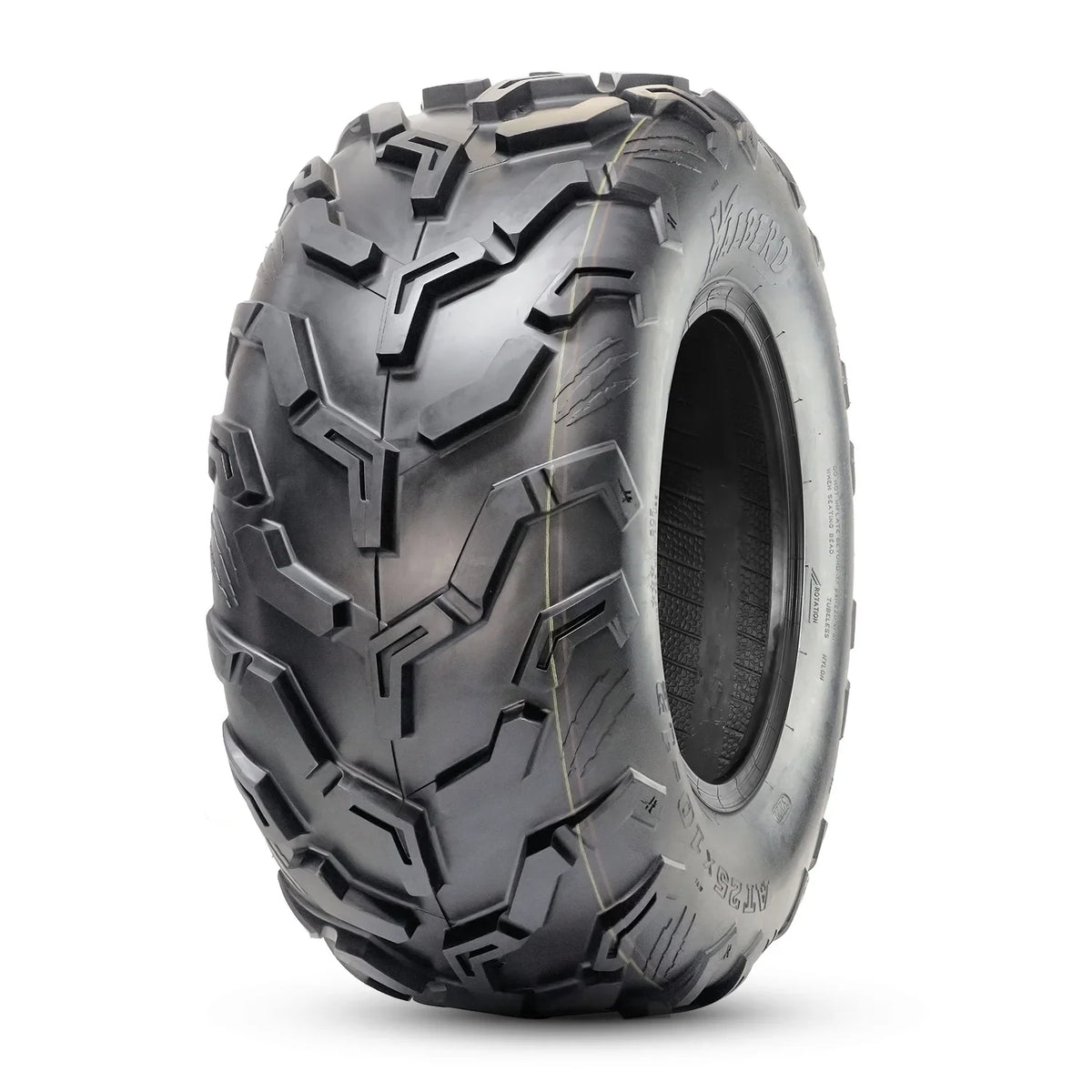 6PR Set 4 Tire Trail Front Rear Sand Tires All of ATV/UTV & Terrain 25x8-12 Road 25x10-12 off HALBERD