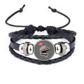 Rope Woven Wristband Braided Chevalier Corselet Animation Bracelet Leather