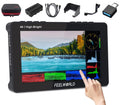 1920x1080 5.5 Inch FHD 4K 3D DSLR with External Camera +Carry Wireless Pro Power Case for F970 Field Monitor F6 LUT Touchscreen HDMI Install Kit 1600nits Transmission +Battery FEELWORLD