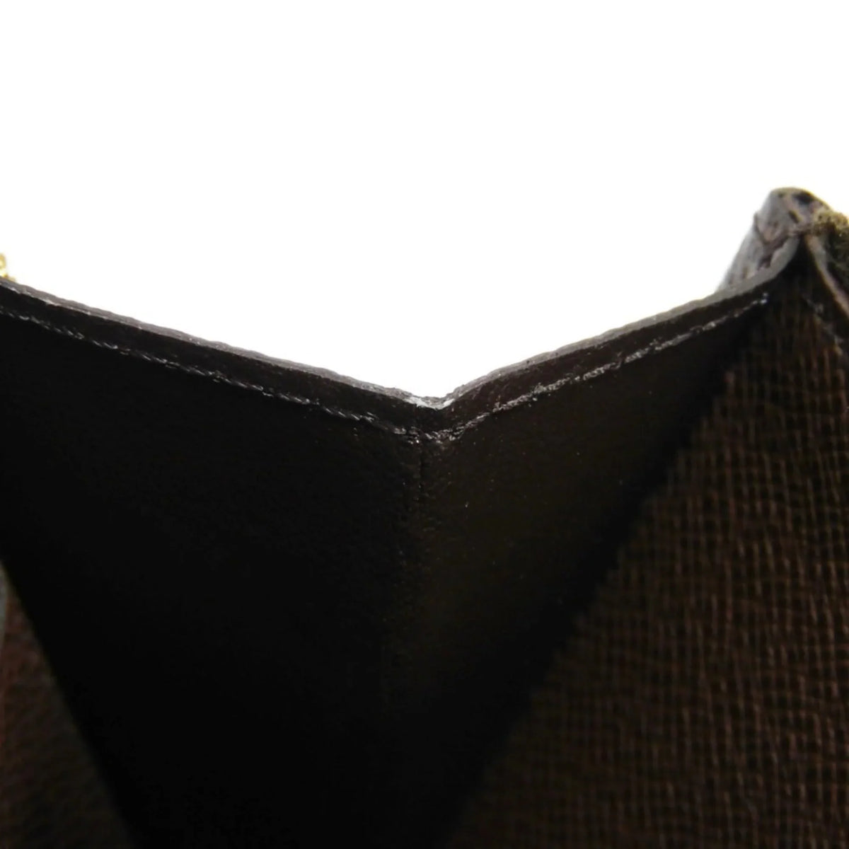 Zipper New Zippy Damier Pre-Owned (Good) Vuitton Men's Brown Pattern N41661 Wallet Ebene Checkered Long Logo Round Women's