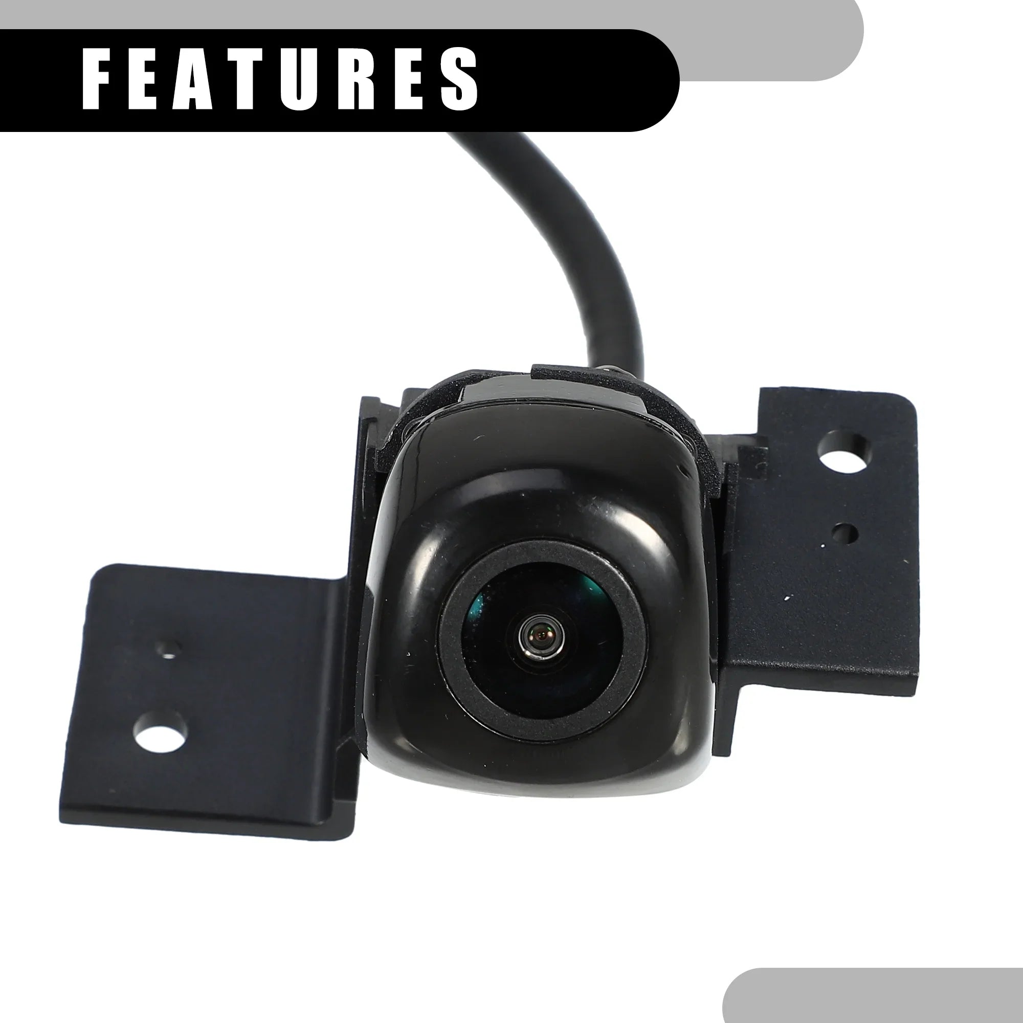 Plastic Black Up Hyundai View Tucson Camera Rear for No.95760-D3001 Back Car 2016-2018