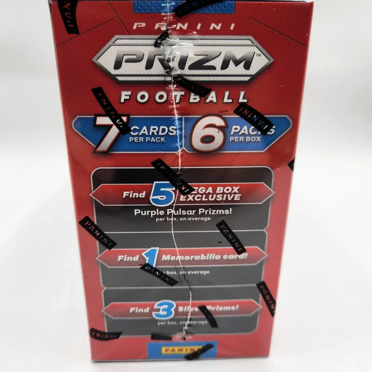 Football Hobby Mega Prizm Purple Box Pulsar Panini Prizm's 2023