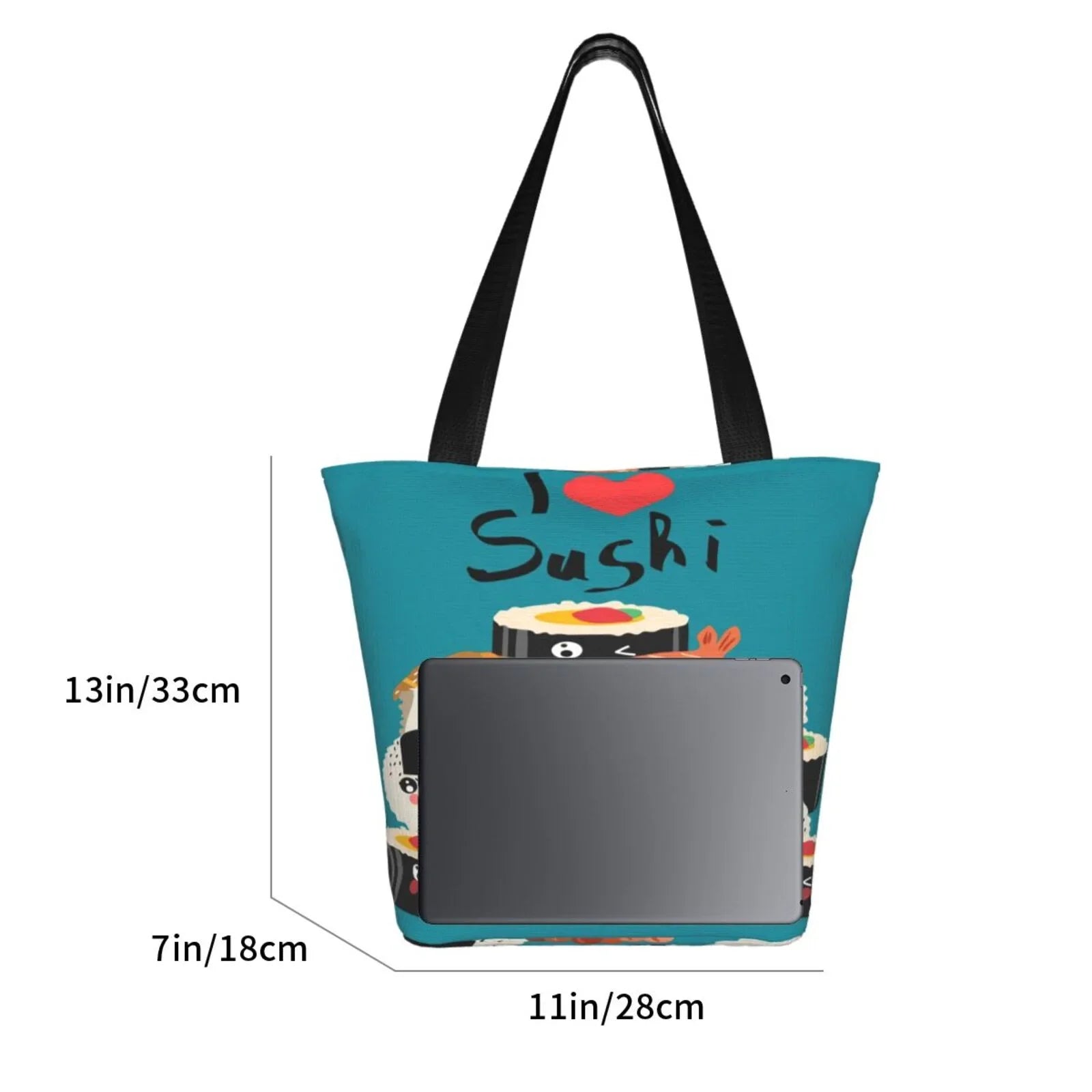 Love Large Capacity Tote I Women'S Handbags Sushi Lukts Hobos Bag Bag Bag,Shoulder Shopping