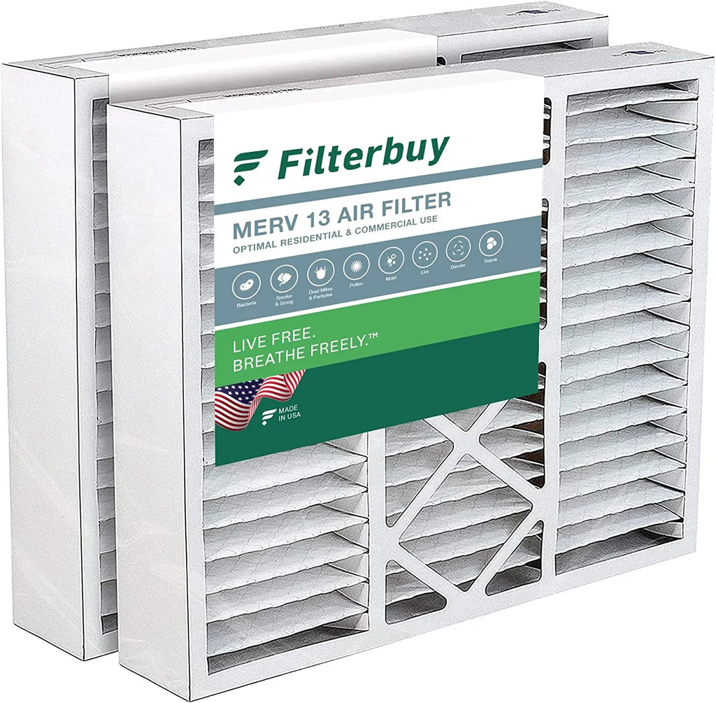 Air Filters AC Furnace FC100A1003 Pleated Filterbuy (2-Pack) 16x20x5 13 Honeywell HVAC MERV for