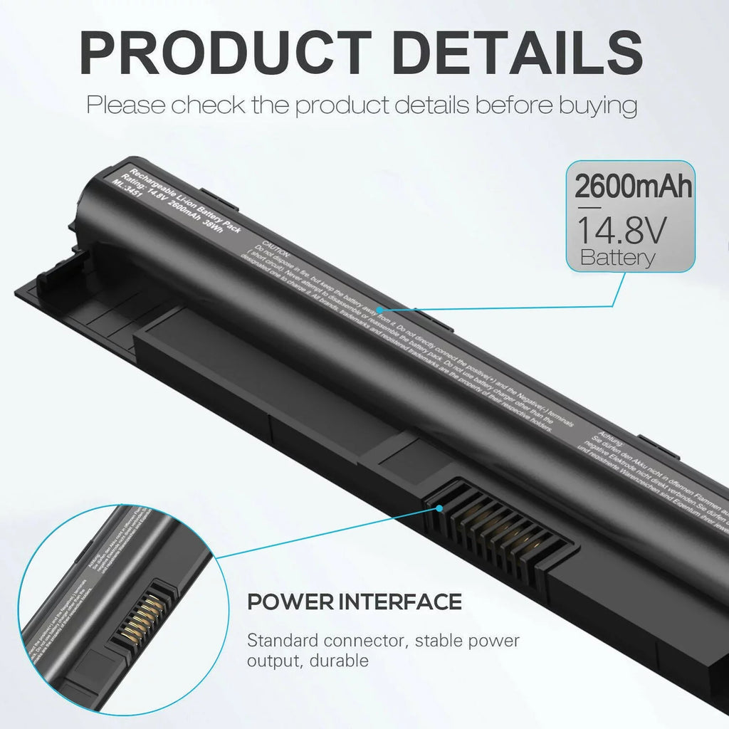 5558 3567 5559 USPS 5555 3551 Laptop 5755 Inspiron 5758 M5Y1K Battery For