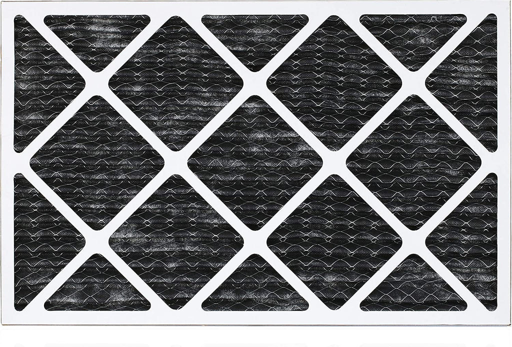 with Odor Eliminator Filterbuy Filters AC (5-Pack) Activated MERV Pleated Furnace Carbon Air HVAC 8 16x24x1