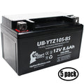 Motorcycle 12V, Yamaha 1000CC YZF-R1 8.6Ah, UpStart - 5-Pack UB-YTZ10S-BS Battery Battery Factory Replacement Free, Maintenance for Activated, 2011