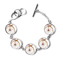 Fashioned Bangle Jewelry Bracelet Britain Old Wheeler High Bicycle Chain Charm