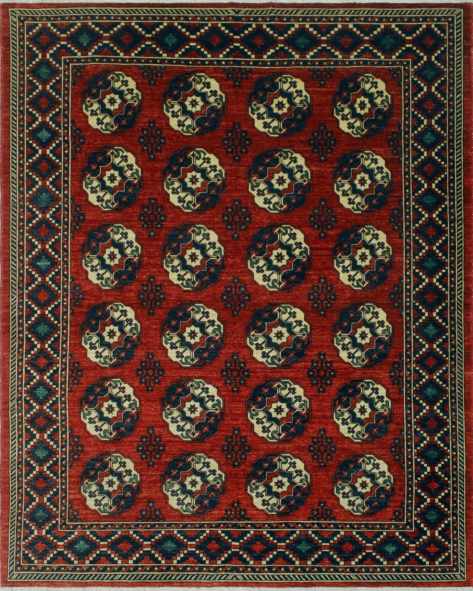 Aria Rug, Maysa 9'10" x Red/Blue 8'3"