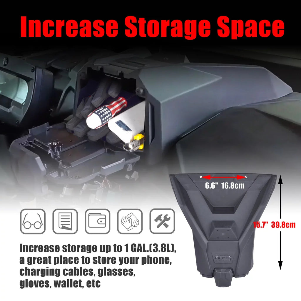 Organizer Device 2019-2022 Maverick UTV GFYSHIP For Storage Sport Tablet Phone AM Commander 2021-2022 Trail Holder Electronic Box Can