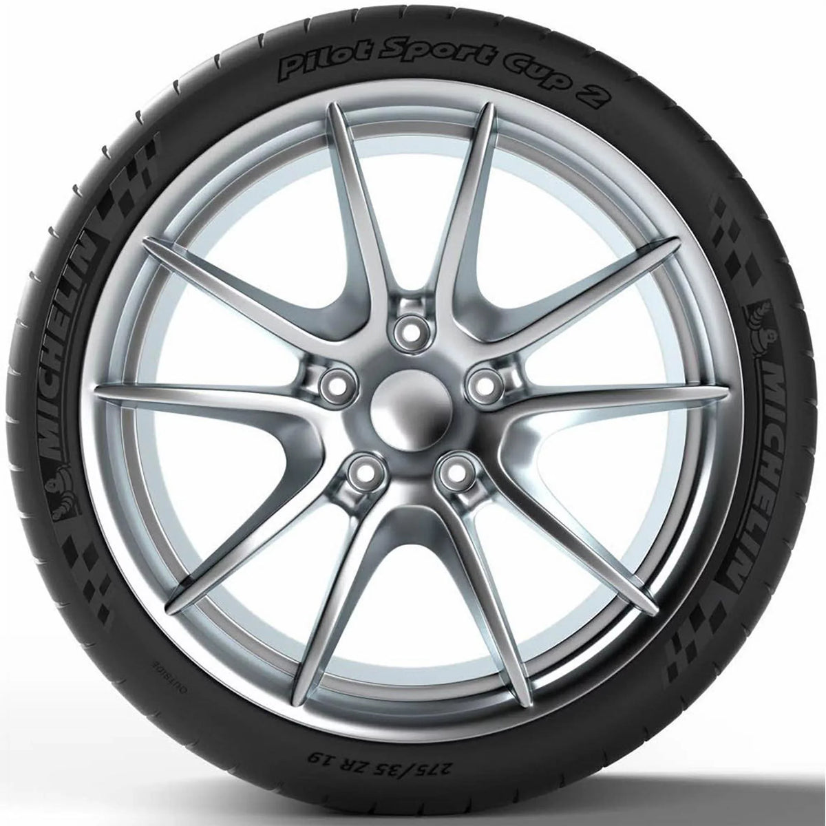 Tire (240) Michelin (93Y) Cup Pilot Summer 245/35ZR19/XL 2 Sport