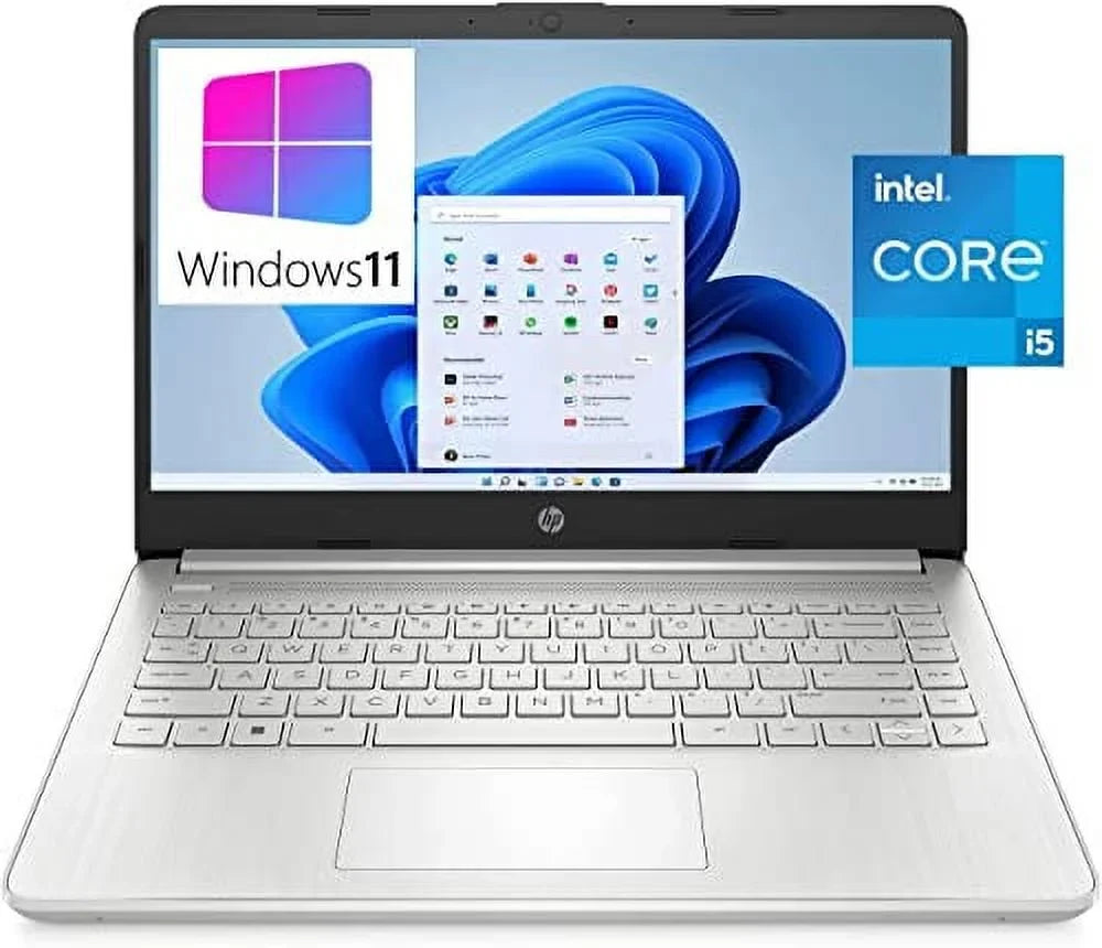 Webcam, HDMI, Xe Iris RAM, 14 Laptop, Intel Windows SSD, Display, 11 Silver 32GB 1TB 14" HP Graphics, Bluetooth, Processor, Newest i5 Home, Natural 1135G7 2023 Intel Core