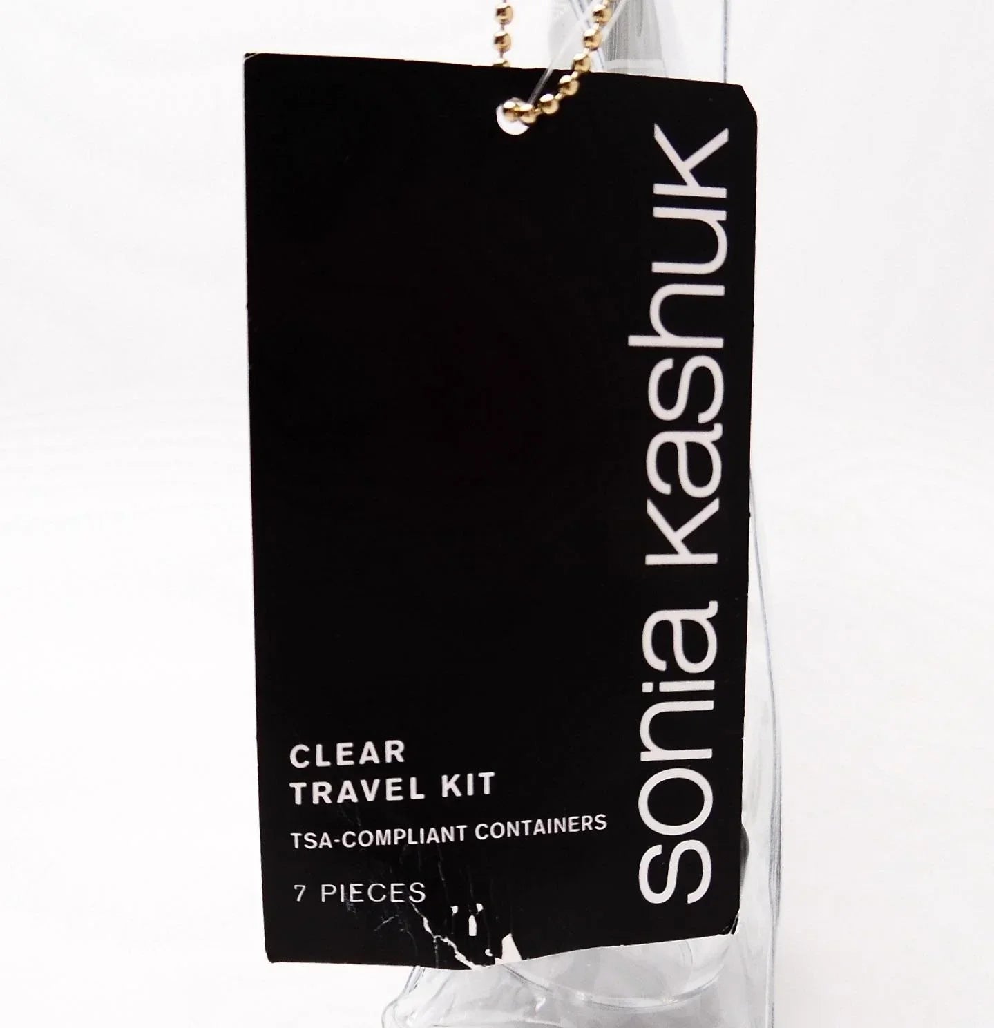 Sonia Clear Travel Kashuk TSA Kit, Bag Makeup