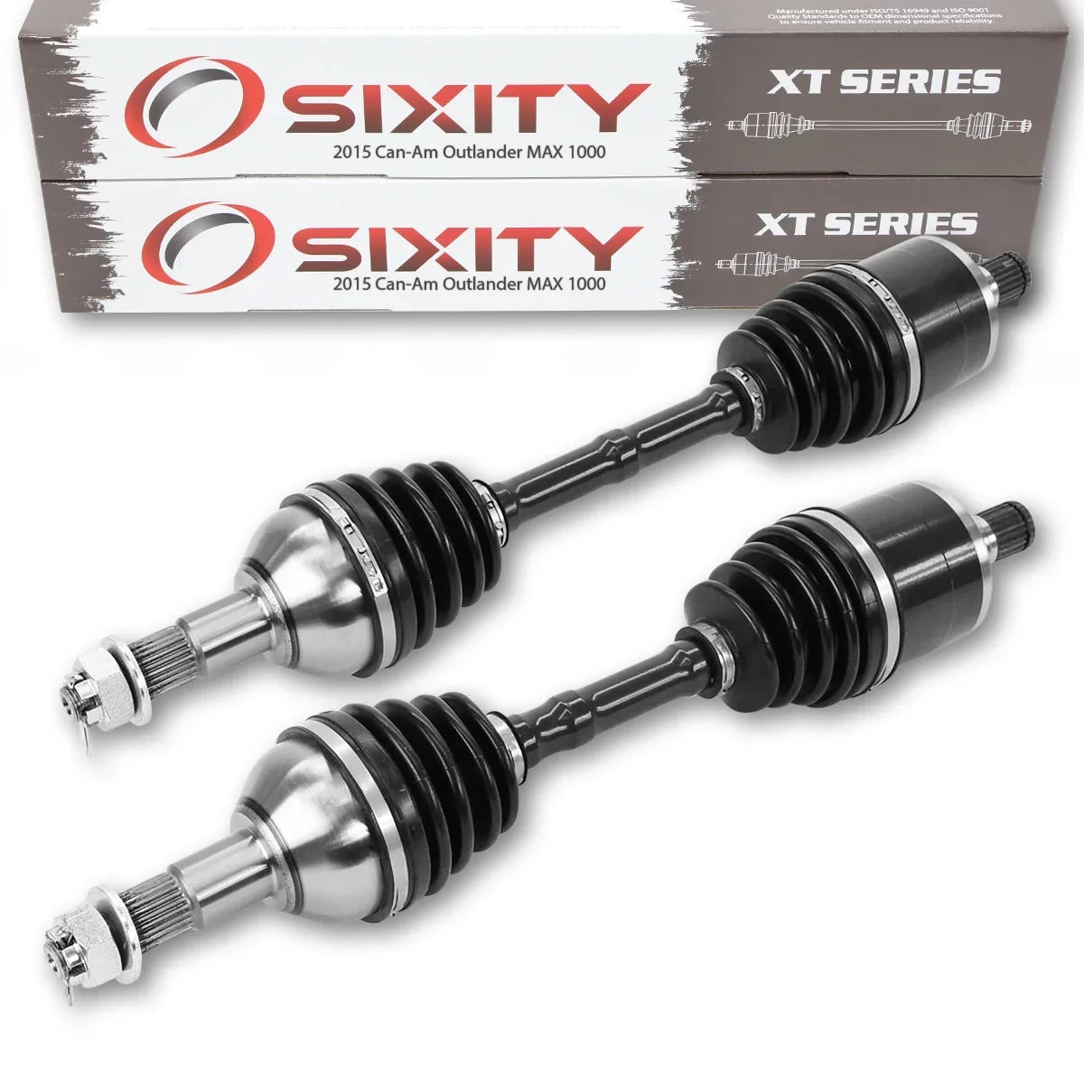 pc Can-Am with 1000 EFI Rear Left XT Outlander LTD Sixity 2015 - STD compatible Axle MAX 4X4 Right 2