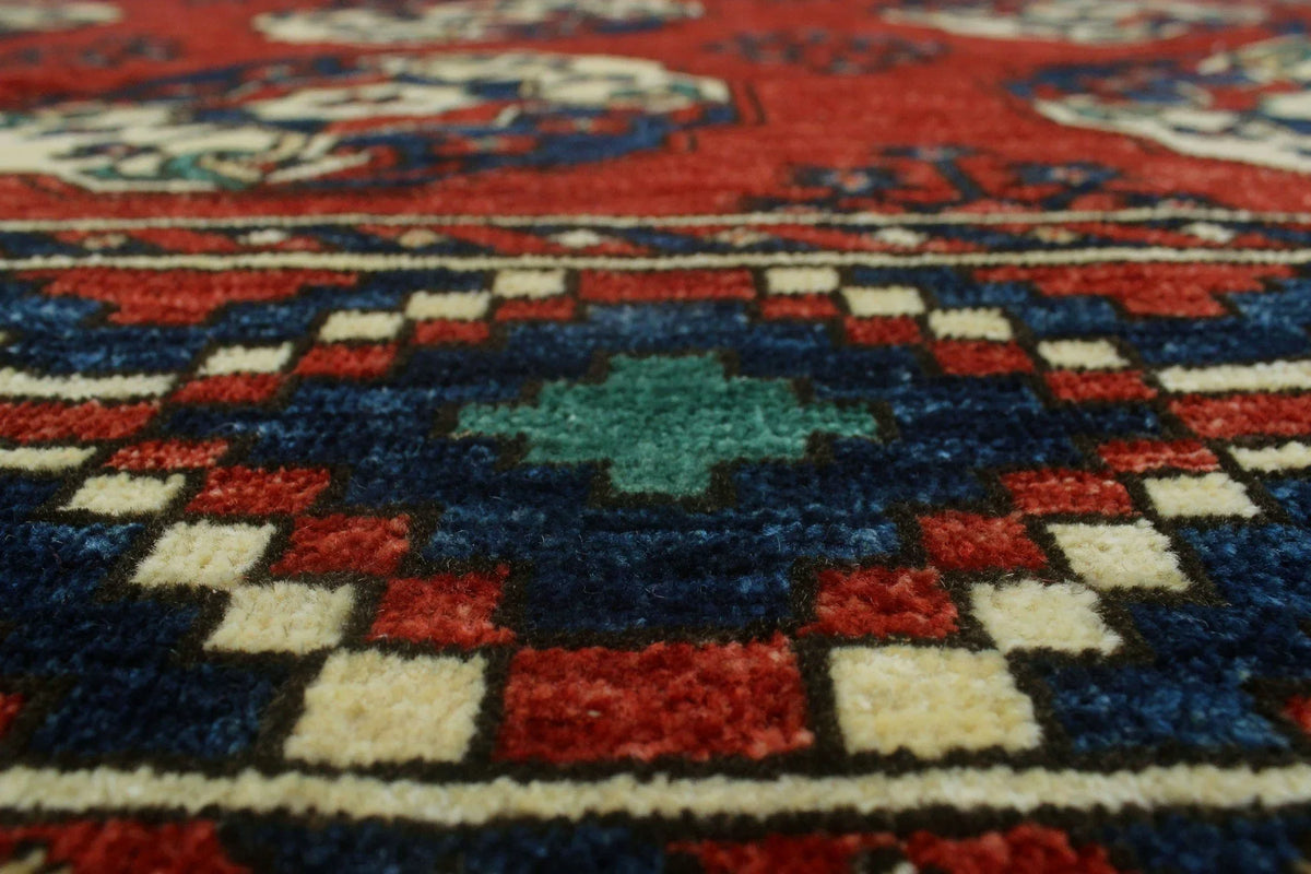 Aria Rug, Maysa 9'10" x Red/Blue 8'3"