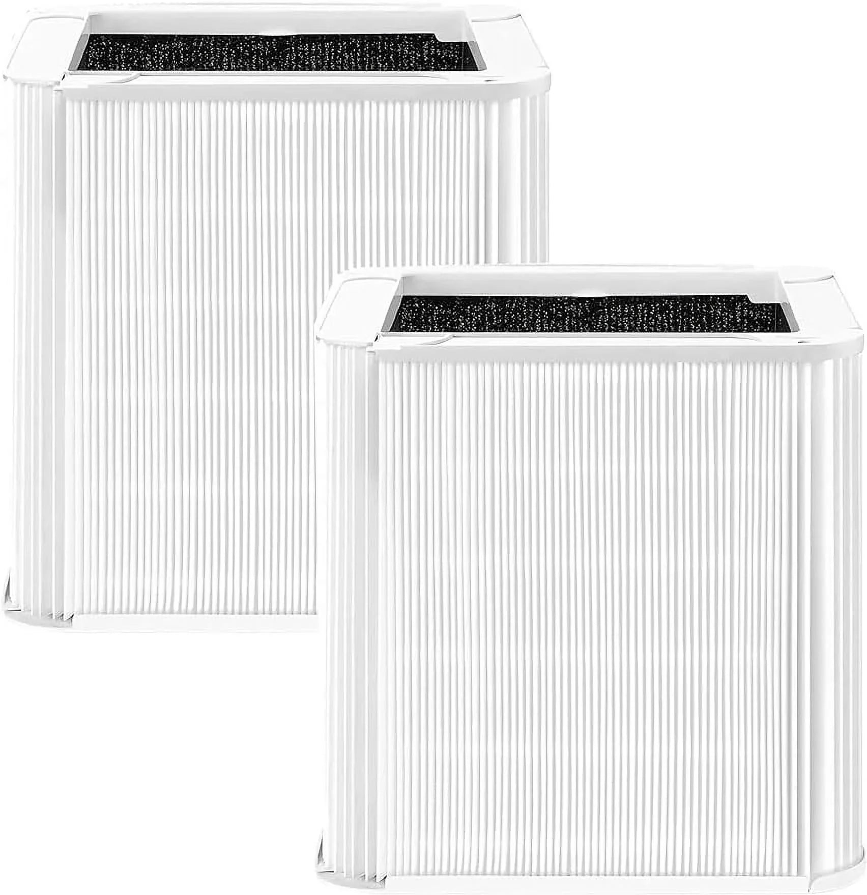 Foldable Replacement 211+ Carbon Compatible with Air Filter,2 Pure and Blue Purifier, Blueair Particle Activated Pack 211+ Filter,