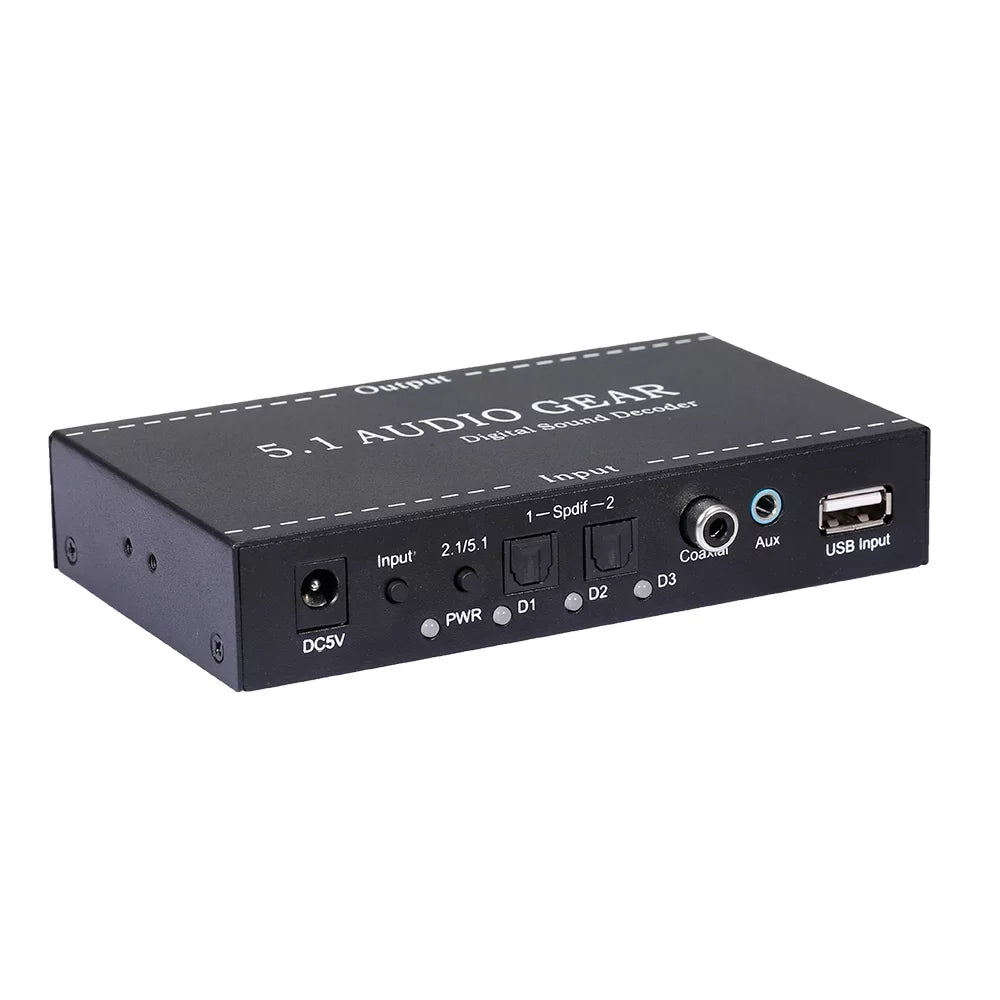 Decoder Sound Converter Decoder Output US Apexeon 3.5mm Decoder,Dolby Output Sound Audio Audio Dolby Audio 3.5mm Audio Support Audio Audio Decoder Ajcoflt Audio Digital Converter 3.5mm Converter