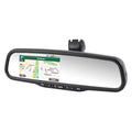 Optix Mirroring 4.3 View & RVM430WFDVRBTG Monitor Wifi with in. Built-in DVR, Phone Bluetooth Mirror Rear