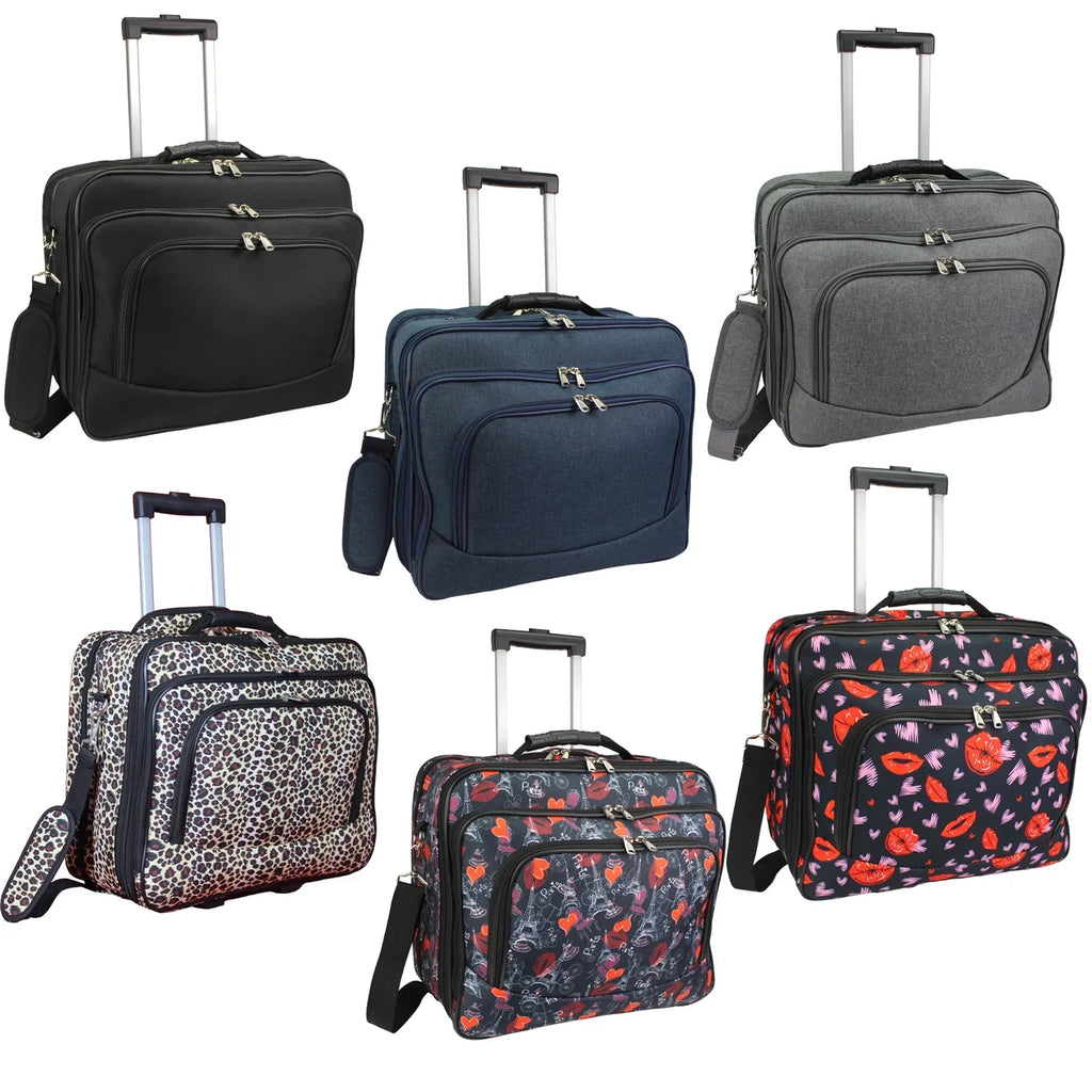World Case Rolling 17-inch Laptop Traveler