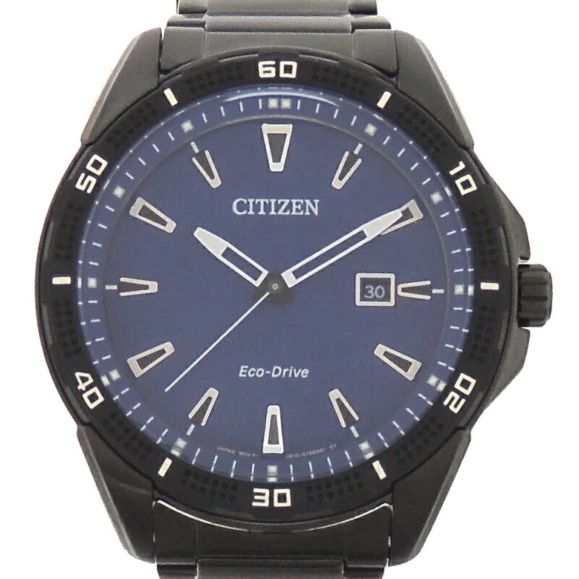 Pre-Owned (Good) Watch Citizen Eco-Drive AW1585-55L Dial (J810-S115973) Blue Stainless Steel Men's