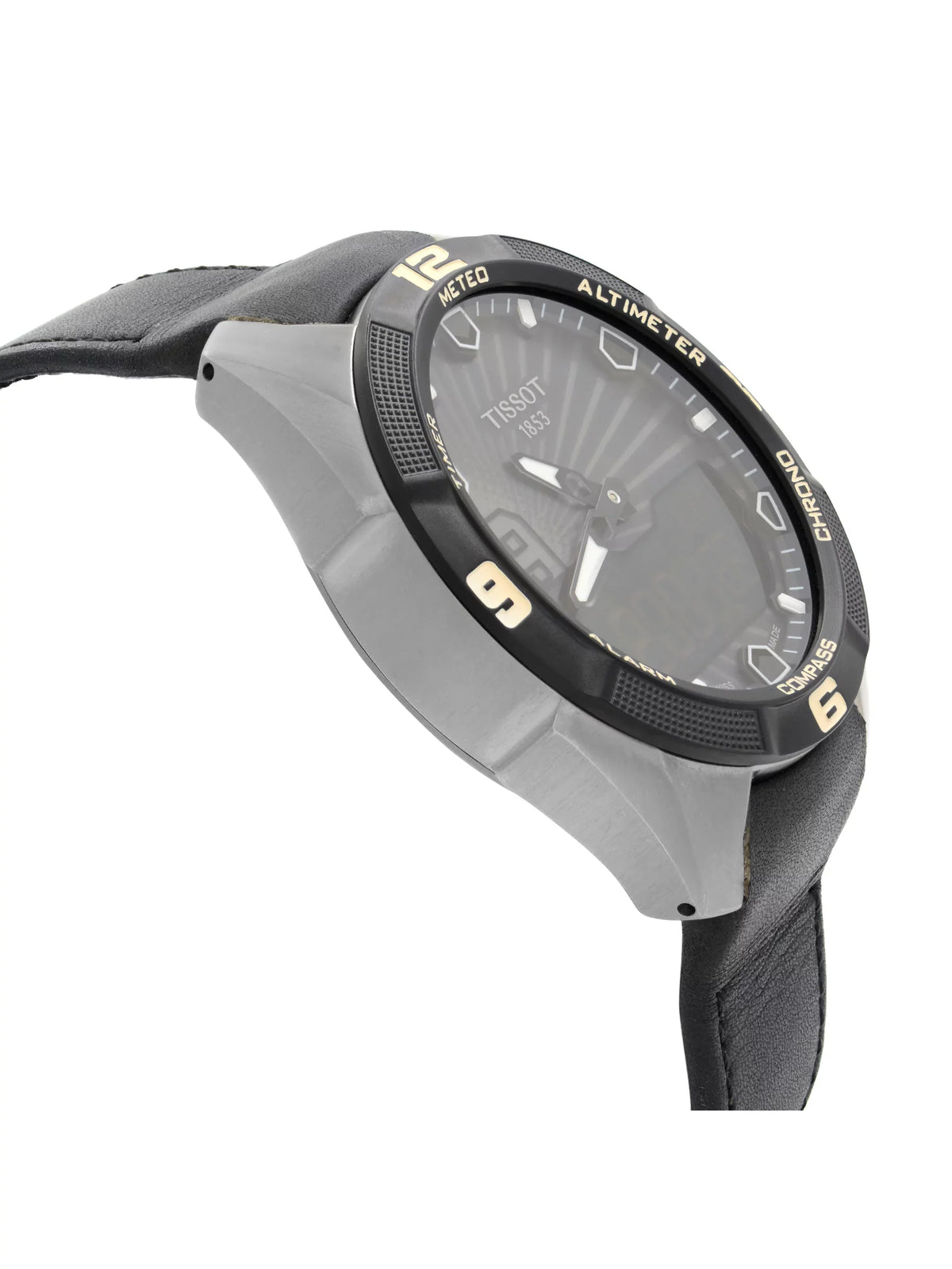 Men Dial Solar Watch Expert T-Touch Black Tony Tissot Parker T091.420.46.061.00