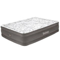 Cushify Queen Built-in Tritech Mattress Bestway 18” Pump with AC Coating Antimicrobial Air and Top