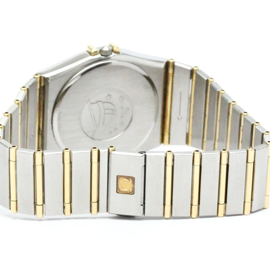 OMEGA Date Constellation (Good) 396.1070 Polished 18K Day BF566004 Watch Steel Gold Pre-Owned