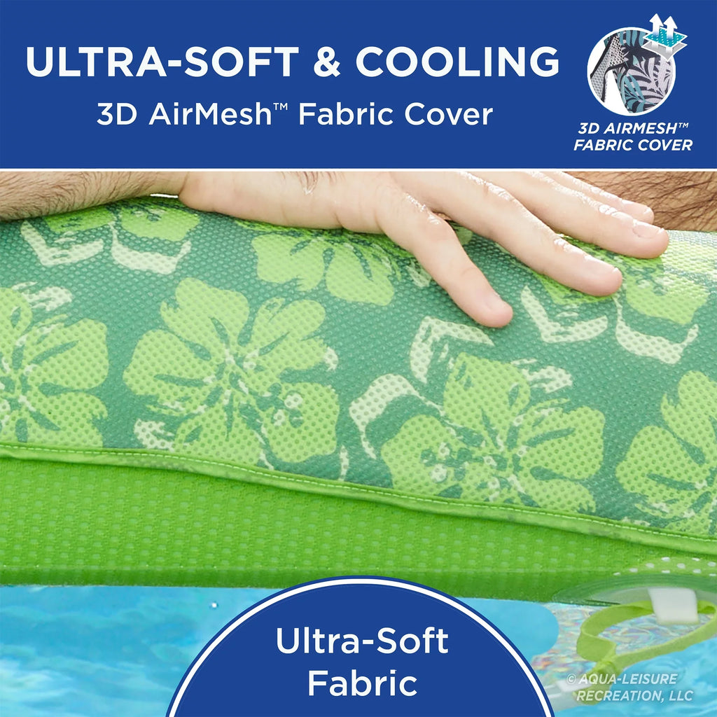 Campania Leisure Gravity 2in1 Aqua Float Lounger, Pool Floral Zero &