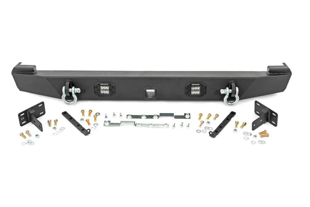 2WD/4WD XJ Rough for Country LED 1984-2001 Rear Cherokee Bumper Jeep - 110504