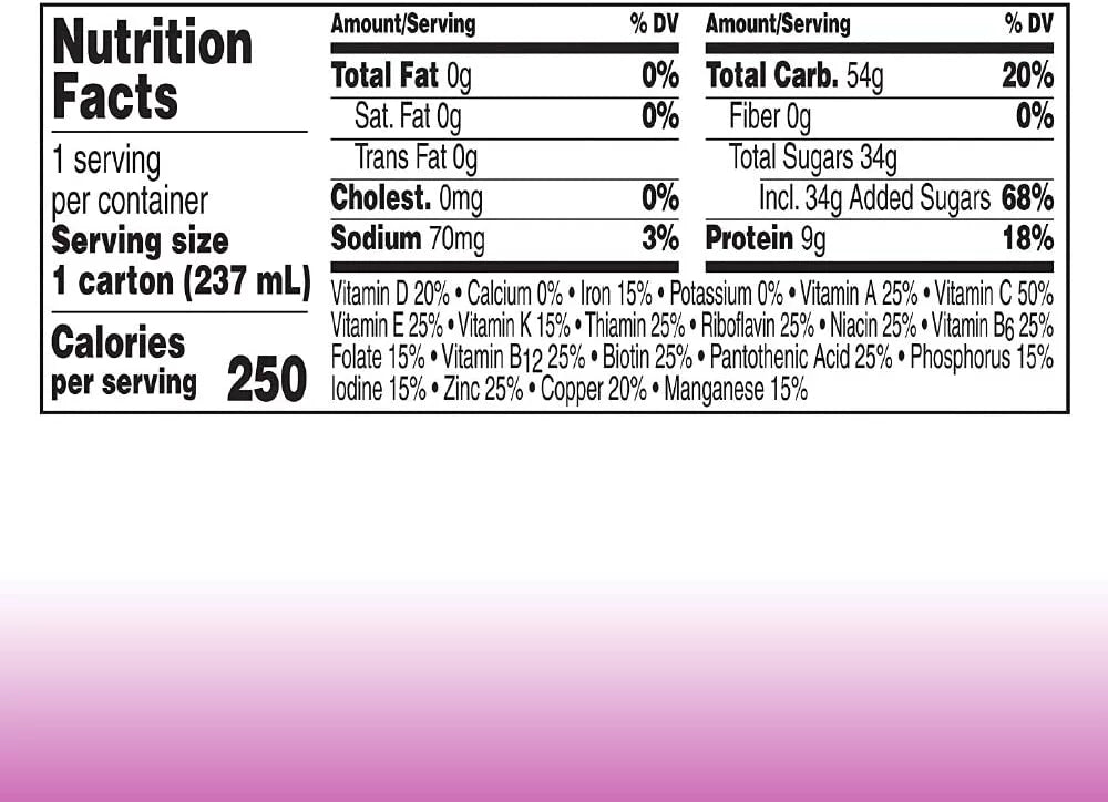 Breeze Carton, 8 ounce Boost Drink 24 Count Berry, Nutritional Wild