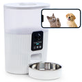 & Cats Automatic 1080P Works Assistant, with Fee Auto HD & Dogs Alert, Video, Feeder Audio, Owlet Night No with Monthly WiFi, Live Motion Smart for (3.5L), Vision, 2-Way Pet Home Camera Alexa