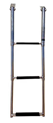 Grips Steps Stainless Marine Telescopic Rubber 3 Boat Steel Foot with Folding Pactrade Ladder