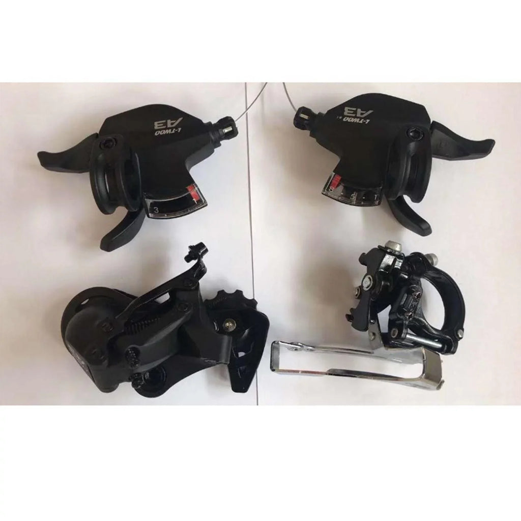 Bike A3 & 4pcs/set Cycling Derailleur Front Rear Set