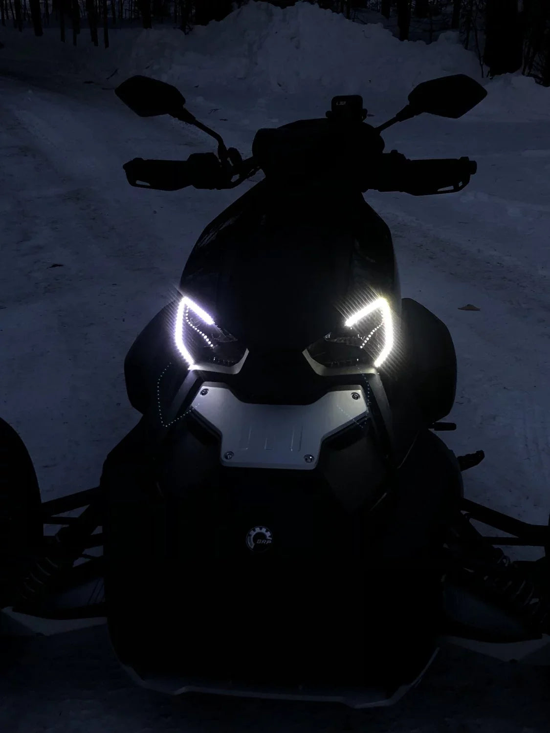 Lamps Can-Am Light LED DRL Head Daytime Running Ryker Strips for